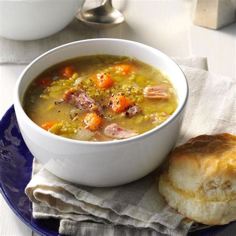 Split Pea Soup With Ham Jalapeno Recipe How To Make It Taste Of Home