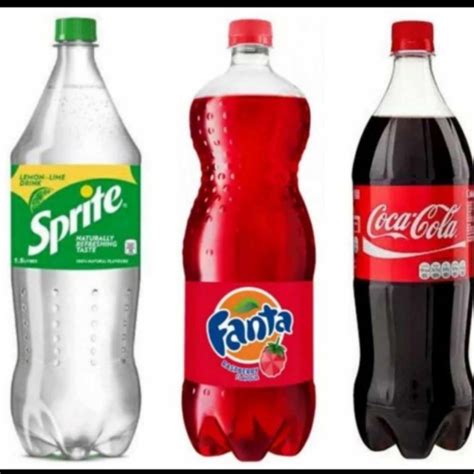 Jual Coca Cola Sprite Fanta Minuman Berkarbonasi 1500 Ml Botol 1