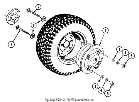 Ariens 731031 150 Wheel Weight Kit Parts Diagram For Rear Wheel