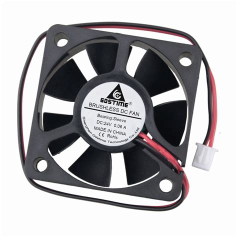 Gdstime 20 Pcs Dc 24v 50x50x15mm Dc Brushless Cooler Cooling Fan 50mm X 15mm Pc Radiator 5cm