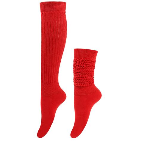Warm Scrunchy Socks Slouch Women Stacked Loose Casual Knee High Boot Sock Au Ebay