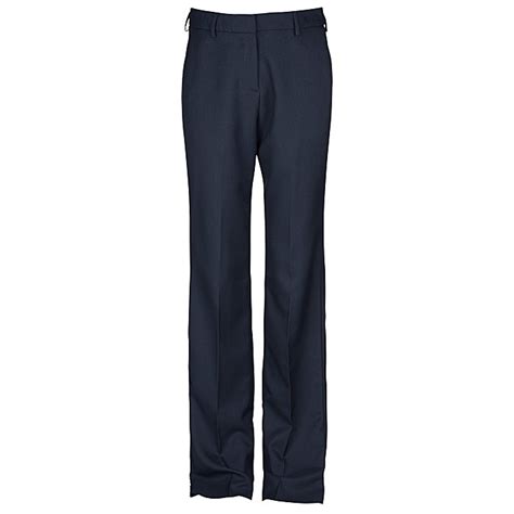 Synergy Washable Flat Front Pants Ladies Belt Loops