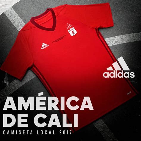 Adrián ramos tiene la varita mágica para ganar en medellín con la camiseta de américa. Camiseta titular América de Cali adidas 2017 - Marca de Gol