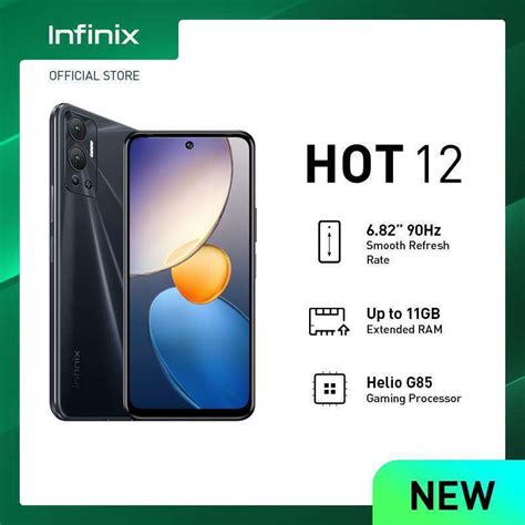 Jual Infinix Hot 12 66128 Ram 6gb Internal 128 Gb Garansi Resmi