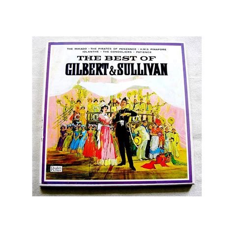 Best Of Gilbert And Sullivan 3 Lps Vinyl Records Boxed 1963