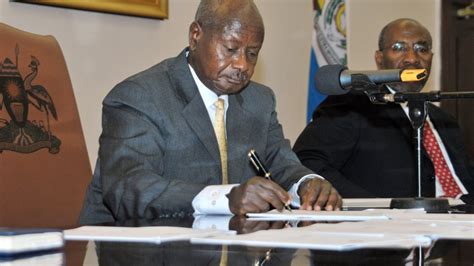 Ugandas President Signs Antigay Bill The New York Times