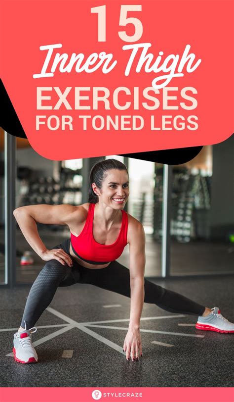 15 Workouts For Women To Tone Inner Thighs Thigh Exercises Inner