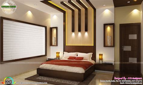 Building personality for a room with tall walls is neither difficult nor more challenging from the bottom up, try imagining your room as having three different design levels. Kitchen, living, bedroom, dining interior decor - Kerala ...