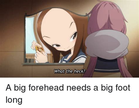 Big Forehead Meme Anime