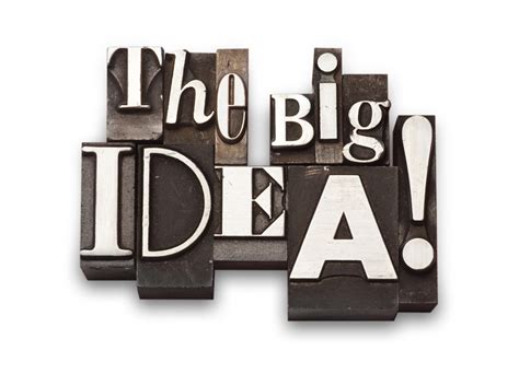Service Innovation Blog Archive The Importance Of The Big Idea