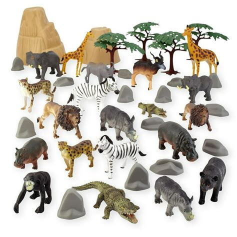 Animal Planet Big Tub Of Safari Animals Playset Create An African