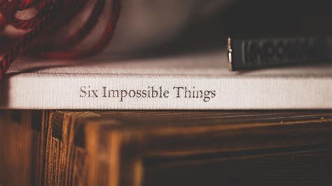 Six Impossible Things Deluxe Set Show Explanations And Box Set