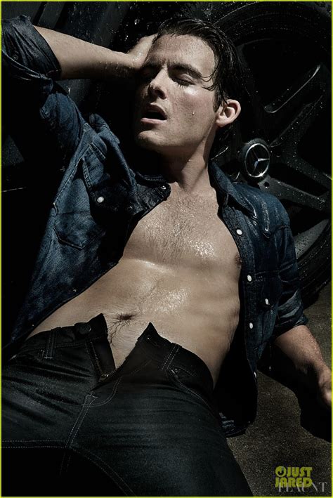 Kevin Zegers Shirtless For Flaunt Magazine S Dye Issue Photo