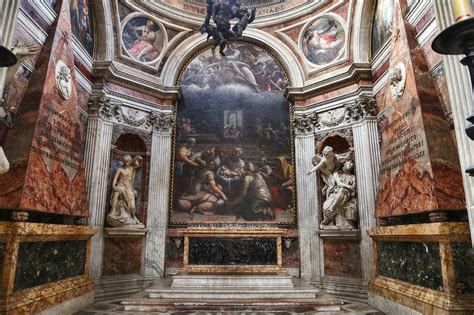 The Cappella Chigi In Santa Maria Del Popolo In Rome Walks In Rome