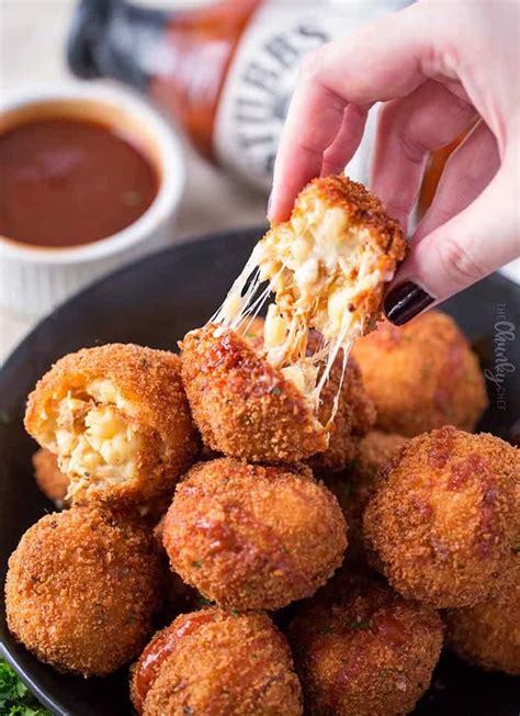 10 Cheesy Favorites Mac And Cheese Bites Fried Mac And Cheese Mac N Cheese Bites