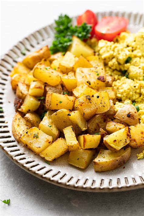 Breakfast Potatoes Recipe Crispy Tender The Simple Veganista