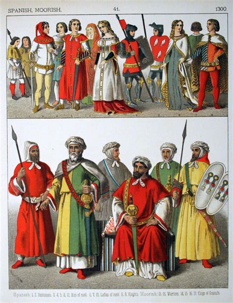 Spanish Moors Historical Costume Moorish Medieval