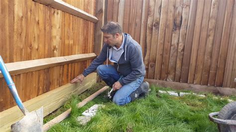 Gardeners with mobility problems often find raised beds easier to care for. How to Build A Wooden Sleeper Raised Bed - Part 1 - YouTube