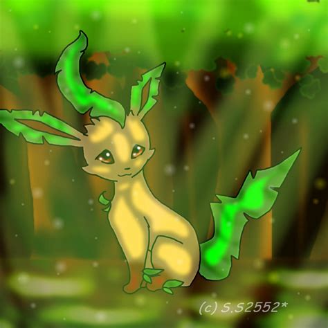 Leafeon By Jazuneon On Deviantart