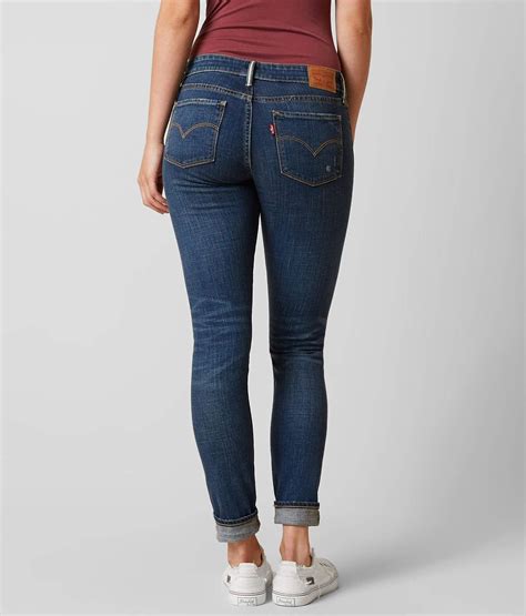 Levis® 711 Mid Rise Skinny Selvedge Jean Womens Jeans In Joyride