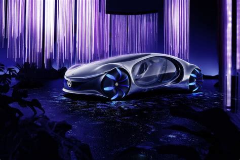 A Joyride Inside The Avatar Inspired Mercedes Benz Vision AVTR