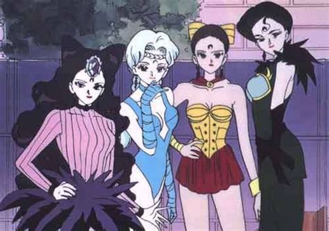 The Four Sisters From Left Catzi Bertie Avery And Prizma Sailor Moon Quotes Sailor Moon