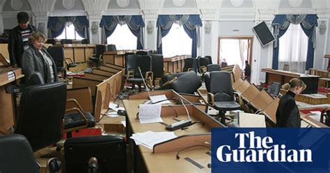 Riots In Bishkek Kyrgyzstan World News The Guardian