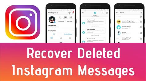 How To Recover Deleted Instagram Messages Restore Deleted Dm Youtube