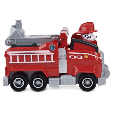 Paw Patrol Marshalls Deluxe Movie Transforming Fire Truck Toy Car