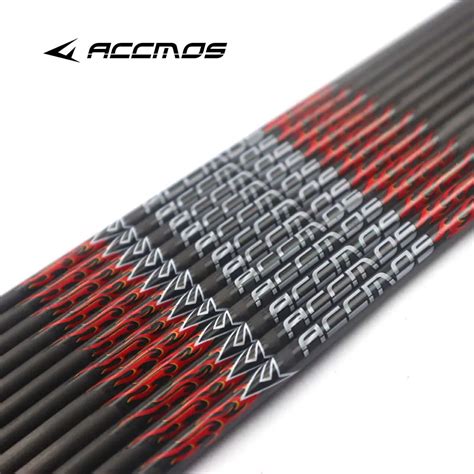 Accmos Carbon Arrow Shafts 62 Mm 612 Pieces Sportsorion