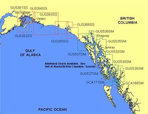Garmin Offshore Cartography G Charts Gulf Of Alaska British