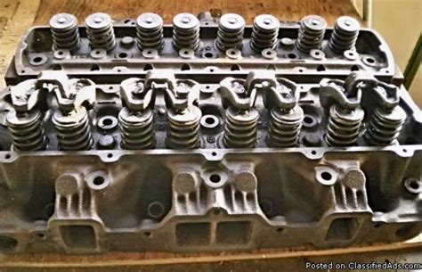 1968 69 Olds Small Block 350 Heads Casting No5w31 Style For