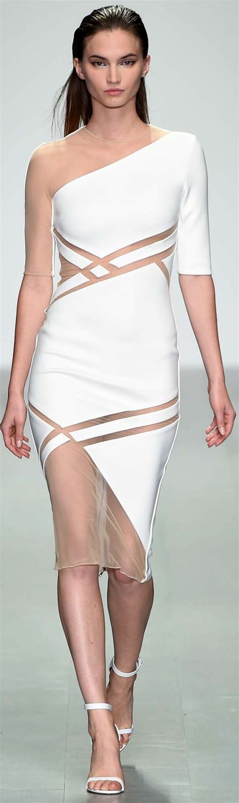 david koma spring summer 2015 collection london fashion week kläder klänningar balklänning
