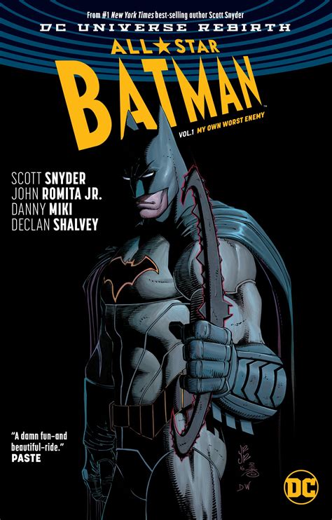 All Star Batman Vol 1 My Own Worst Enemy Rebirth By Scott Snyder