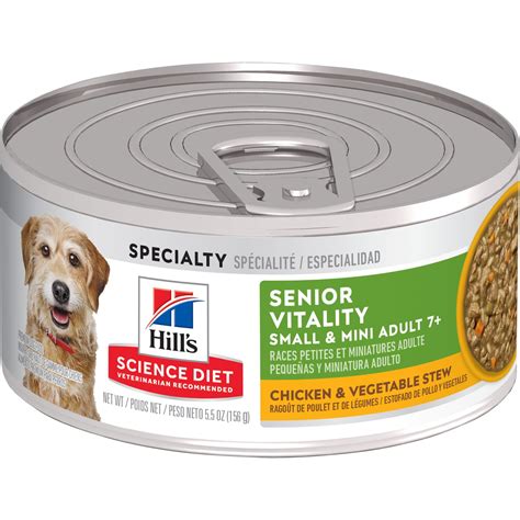 Whether you're switching brands, changing from dry to canned food or simply changing flavors, the key is to make the transition gradually. Hill's Science Diet Adult 7+ Senior Vitality Small & Mini ...