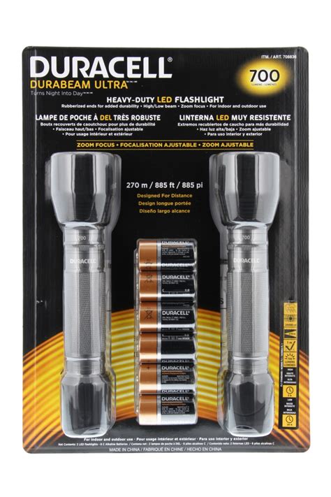 Duracell Durabeam Ultra 700 Lumens Flashlight 2 Pack Ebay