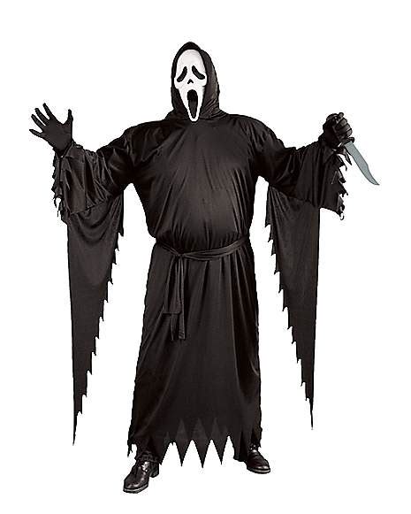 Adult Plus Size Ghost Face Costume