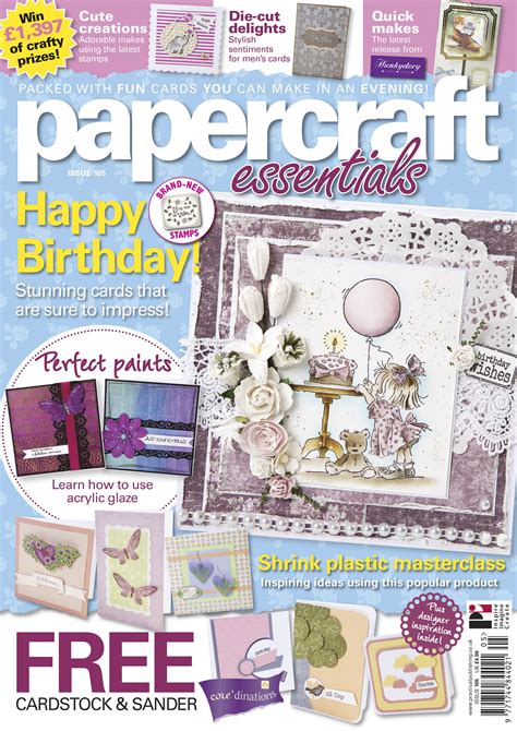 Papercraft Essentials 105 Is Available From