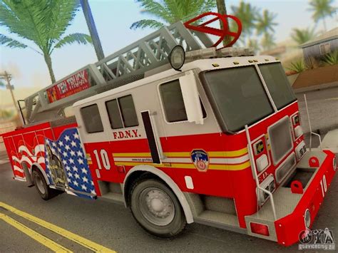 Seagrave Fdny Ladder 10 For Gta San Andreas