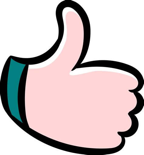 Cartooniconsymbolthumbs Upfree Vector Graphics Free Image From