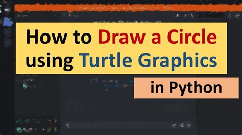 How To Draw Circle In Python Turtle Images