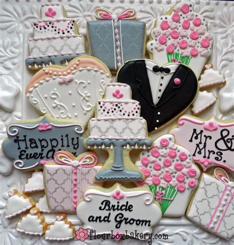 1 Happily Ever After Flour Box Bakery Wedding Shower Cookies