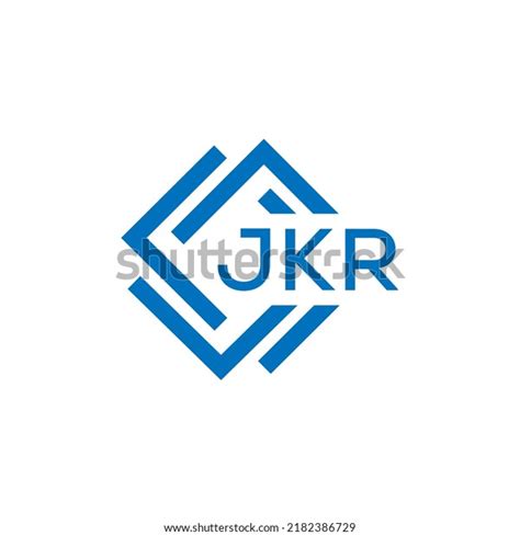 Jkr Letter Logo Design On White Stock Vector Royalty Free 2182386729