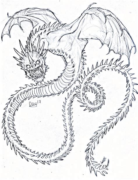Screaming Death Dragon Coloring Pages Coloring Pages