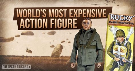 Most Expensive Action Figure Ever Sold One Sixth Society