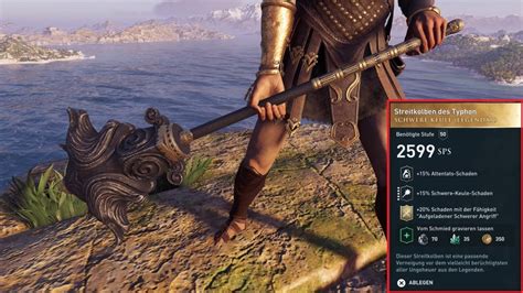 Assassin s Creed Odyssey Legendäre Waffen Fundorte Bilder und Werte