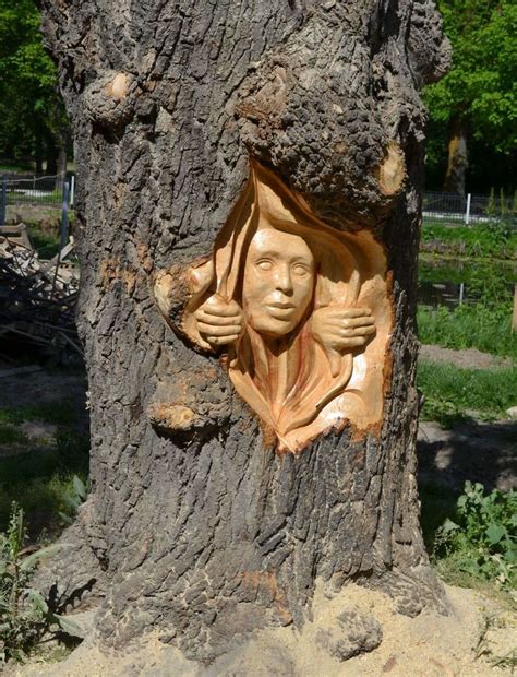 Romanian Artist Uses A Chainsaw To Turn Trees Into Sculptures And The
