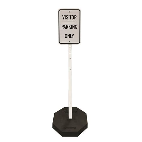 Portable Sign Stand Standing Sign Post Traffic Safety Zone