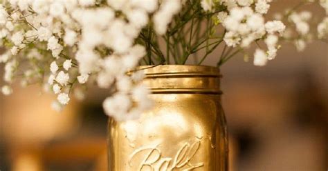 4 Pretty Mason Jar Decor Ideas For Your Home 50th Wedding Anniversary