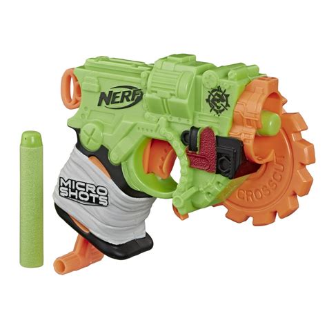 Nerf Microshots Zombie Strike Crosscut Blaster Ages 8 And Up Walmart